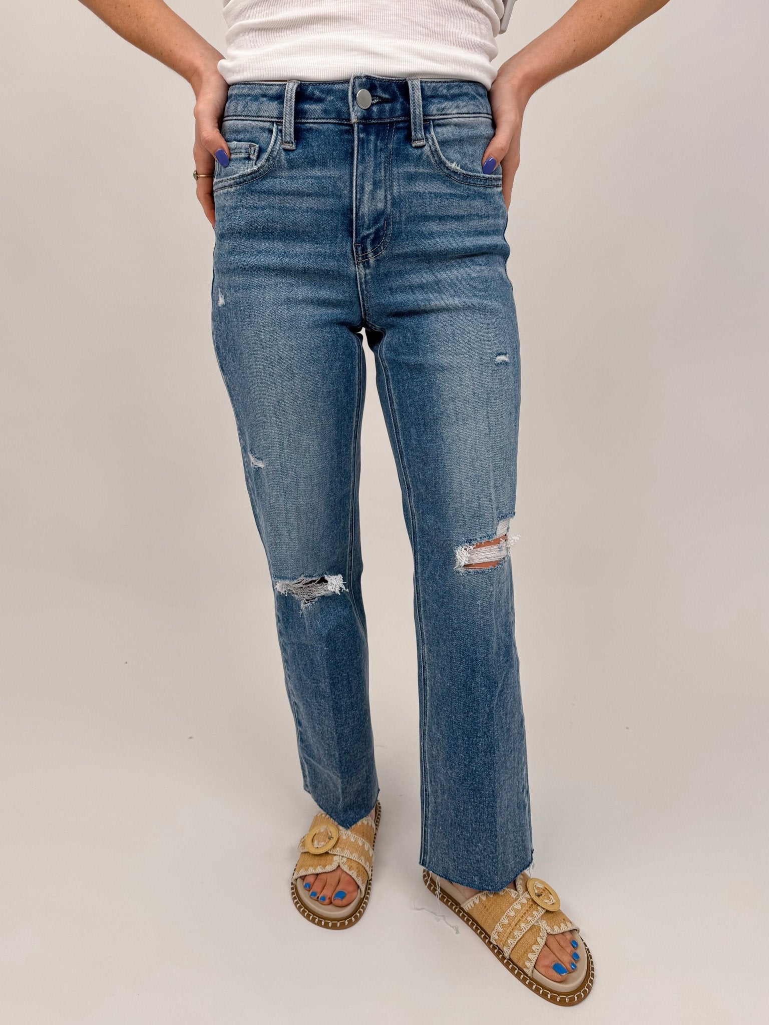 Laura High Rise Jean - PAPER DOLL