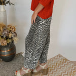 Savannah Leopard Horseshoe Jeans - PAPER DOLL