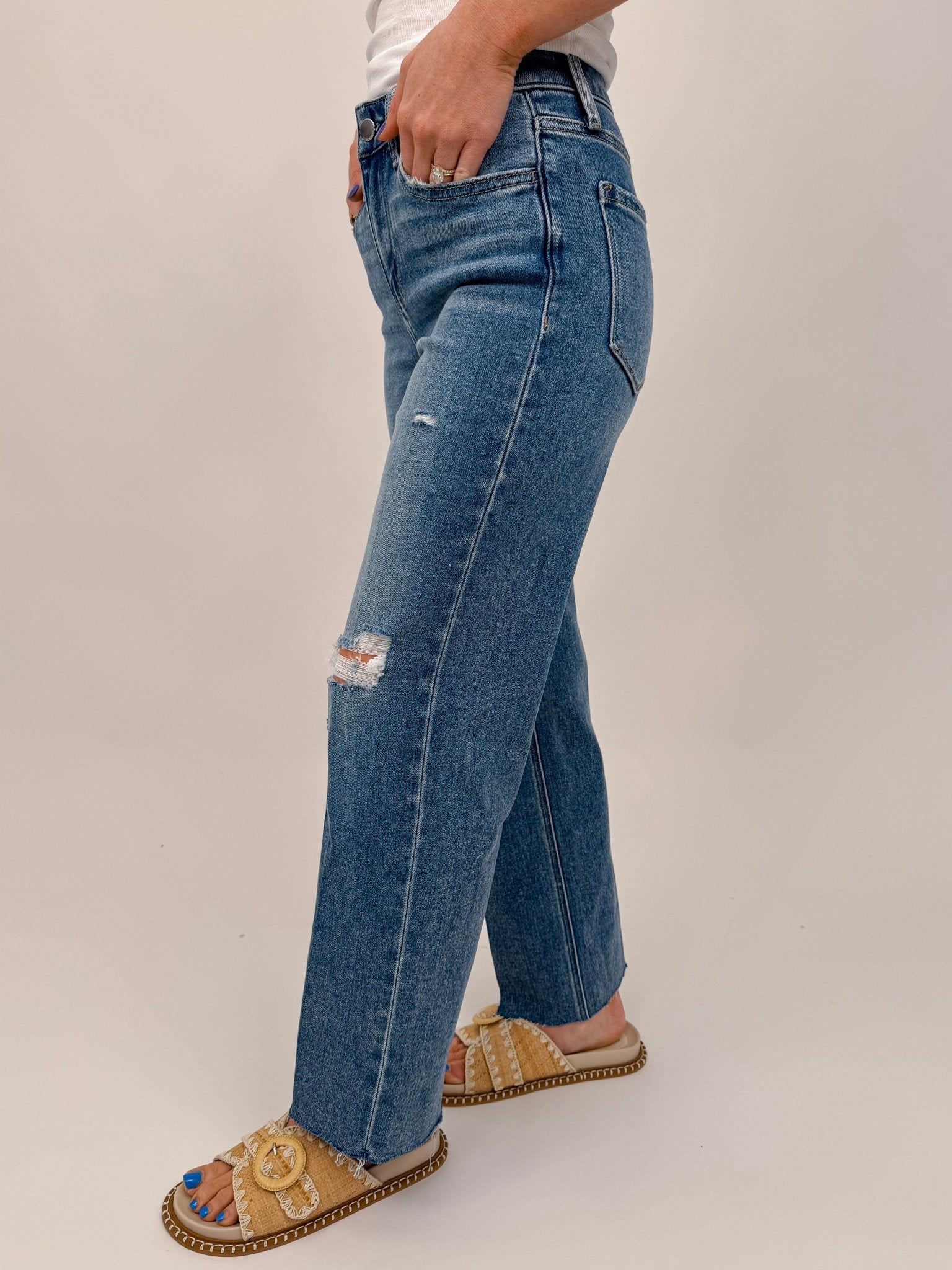 Laura High Rise Jean - PAPER DOLL