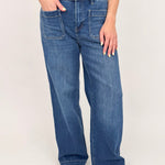 Constance High Rise Wide Trouser Jeans - PAPER DOLL