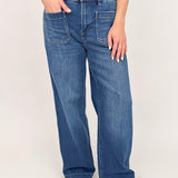 Constance High Rise Wide Trouser Jeans - PAPER DOLL