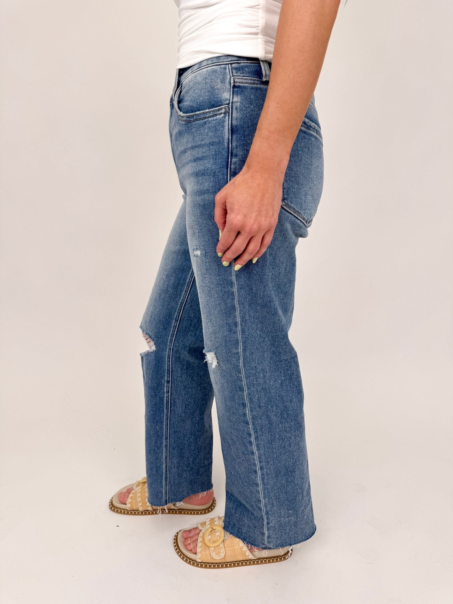 Laura High Rise Jean - PAPER DOLL