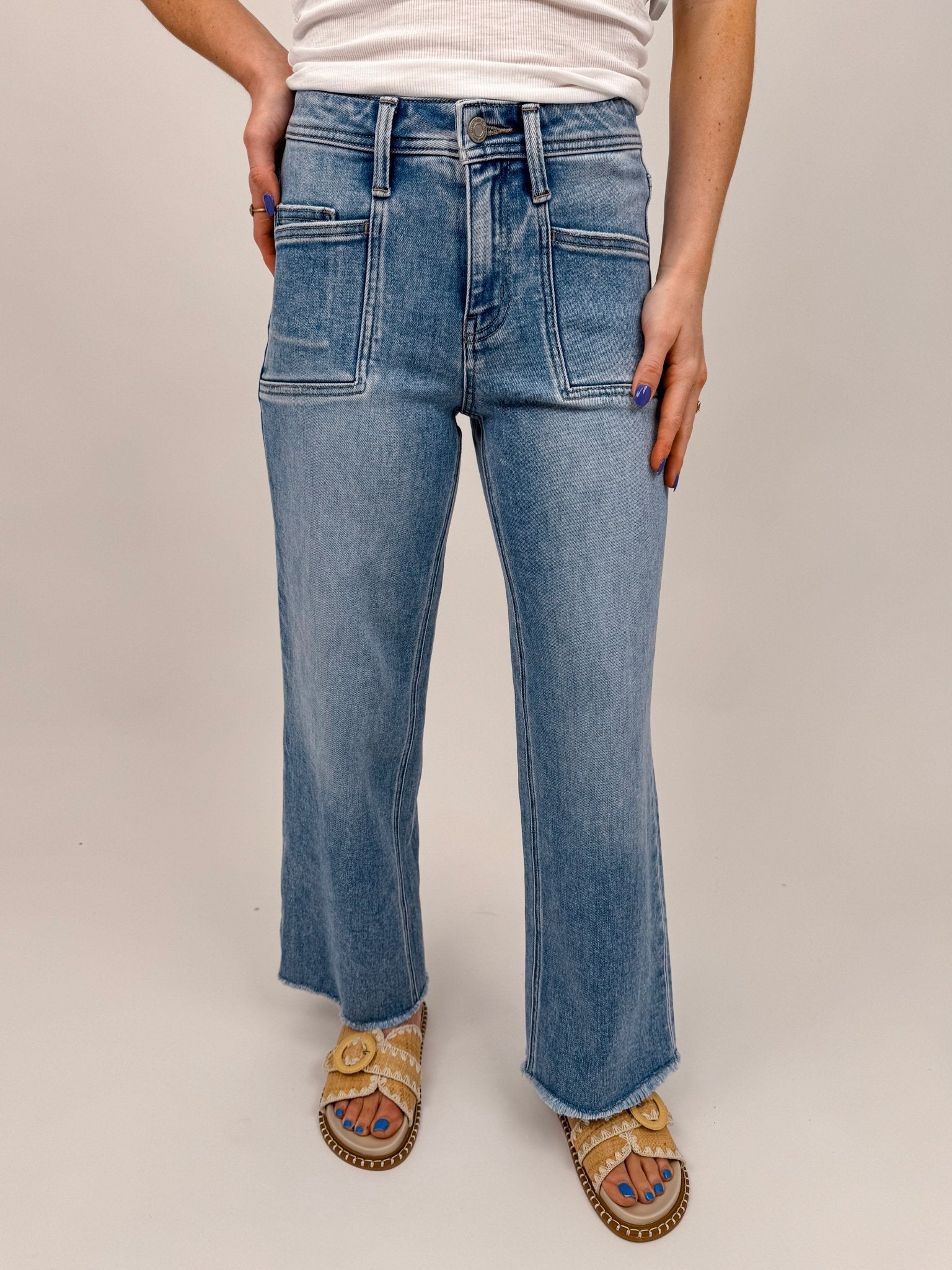 Delilah High Rise Jean - PAPER DOLL