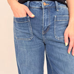 Constance High Rise Wide Trouser Jeans - PAPER DOLL