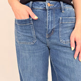 Constance High Rise Wide Trouser Jeans - PAPER DOLL