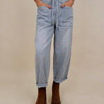 Hudson Tie Waist Barrel Jeans - PAPER DOLL