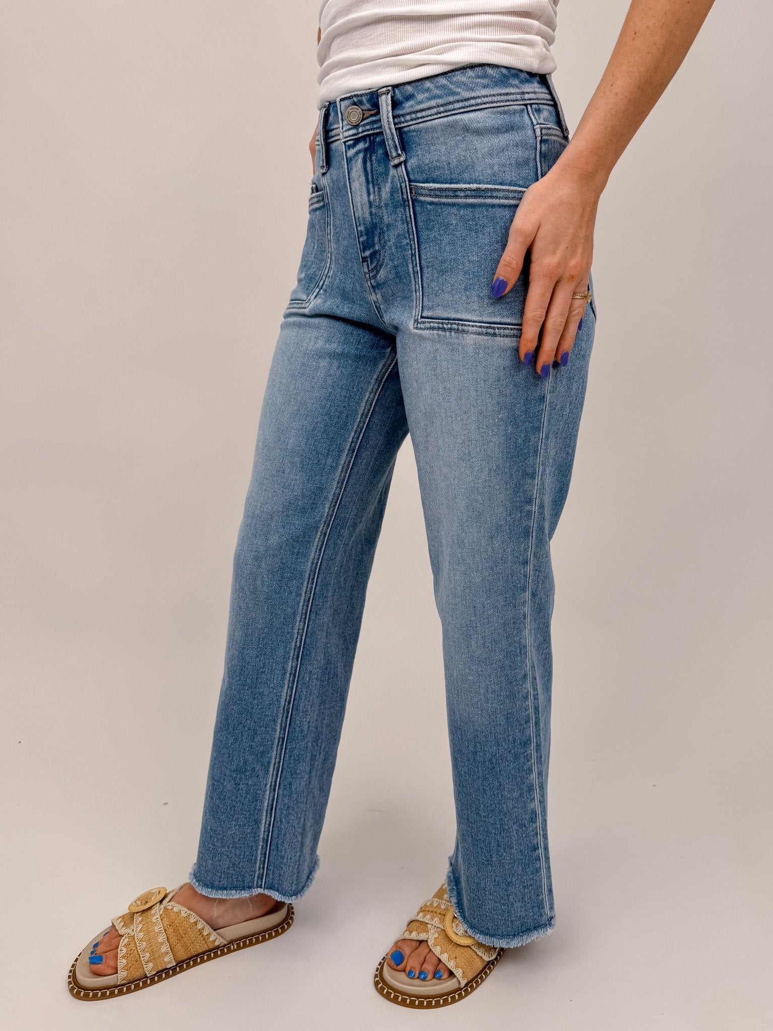 Delilah High Rise Jean - PAPER DOLL