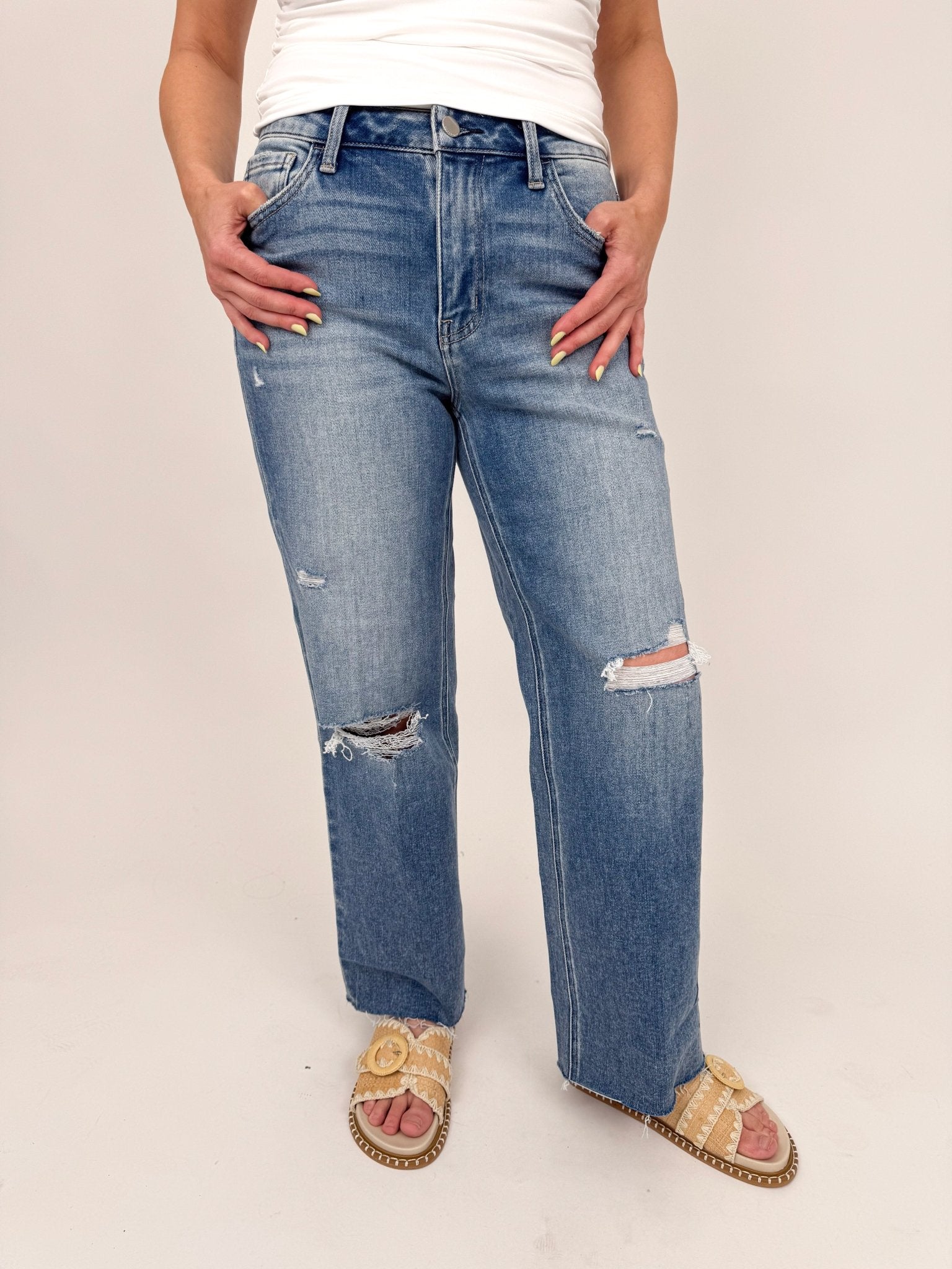 Laura High Rise Jean - PAPER DOLL