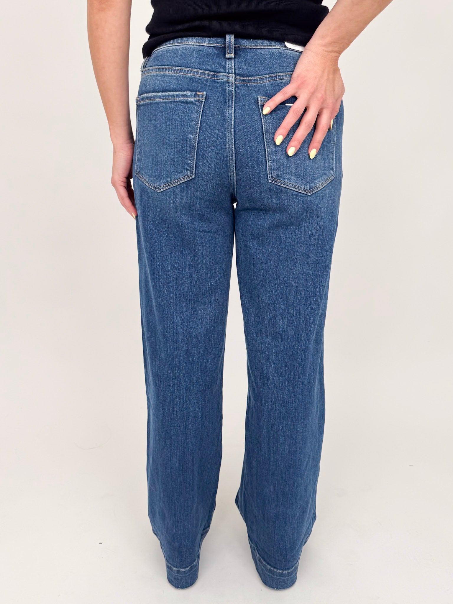 Constance High Rise Wide Trouser Jeans - PAPER DOLL