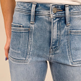 Delilah High Rise Jean - PAPER DOLL