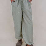 London Gingham Pant - PAPER DOLL