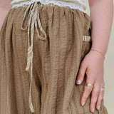 Birdie Textured Pants - PAPER DOLL