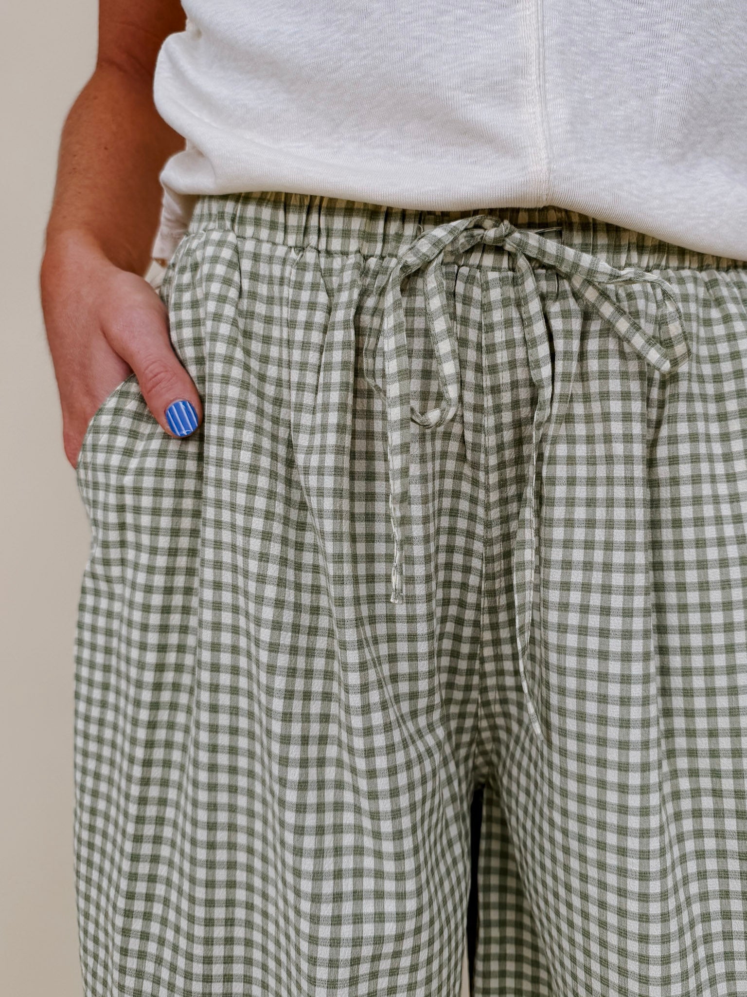 London Gingham Pant - PAPER DOLL