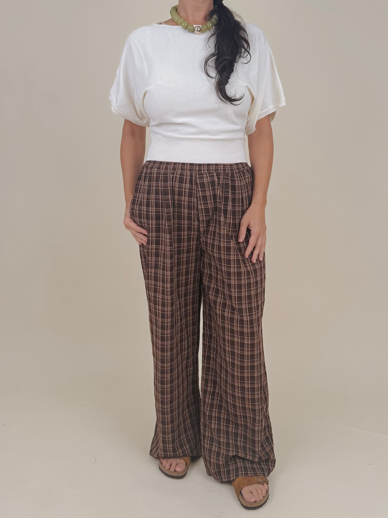 August Plaid Pants - PAPER DOLL