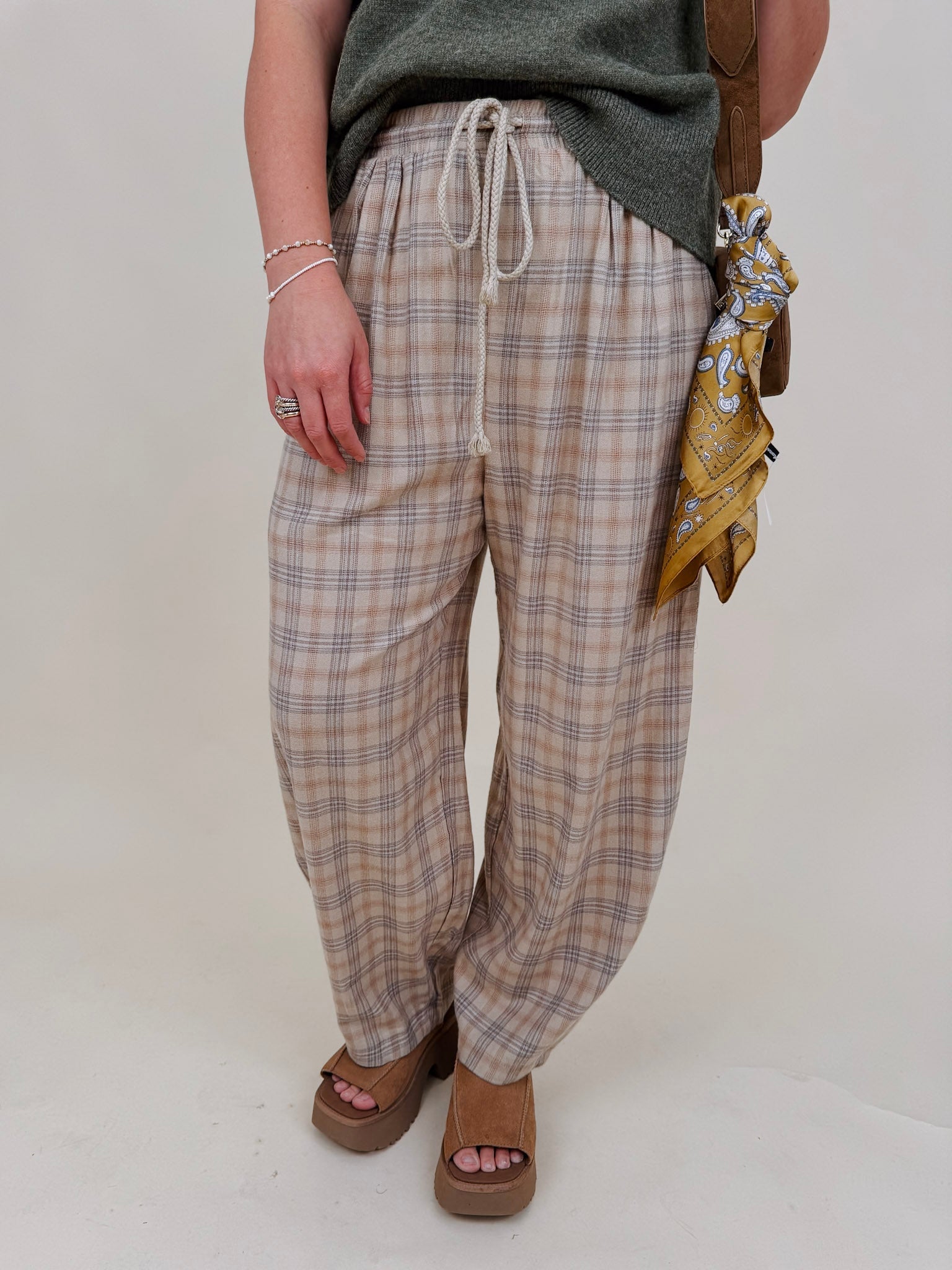 Lake House Plaid Pants - PAPER DOLL