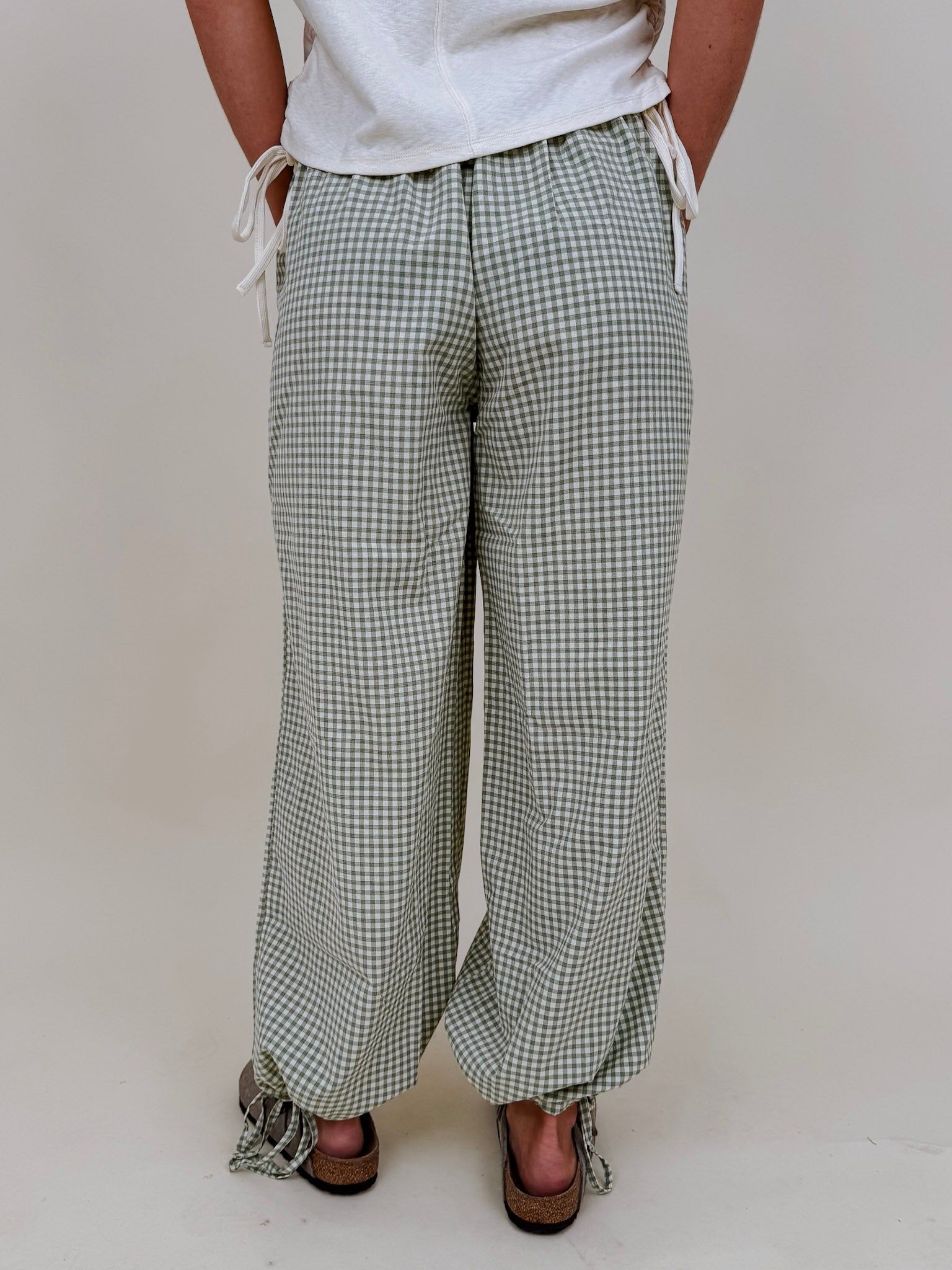 London Gingham Pant - PAPER DOLL