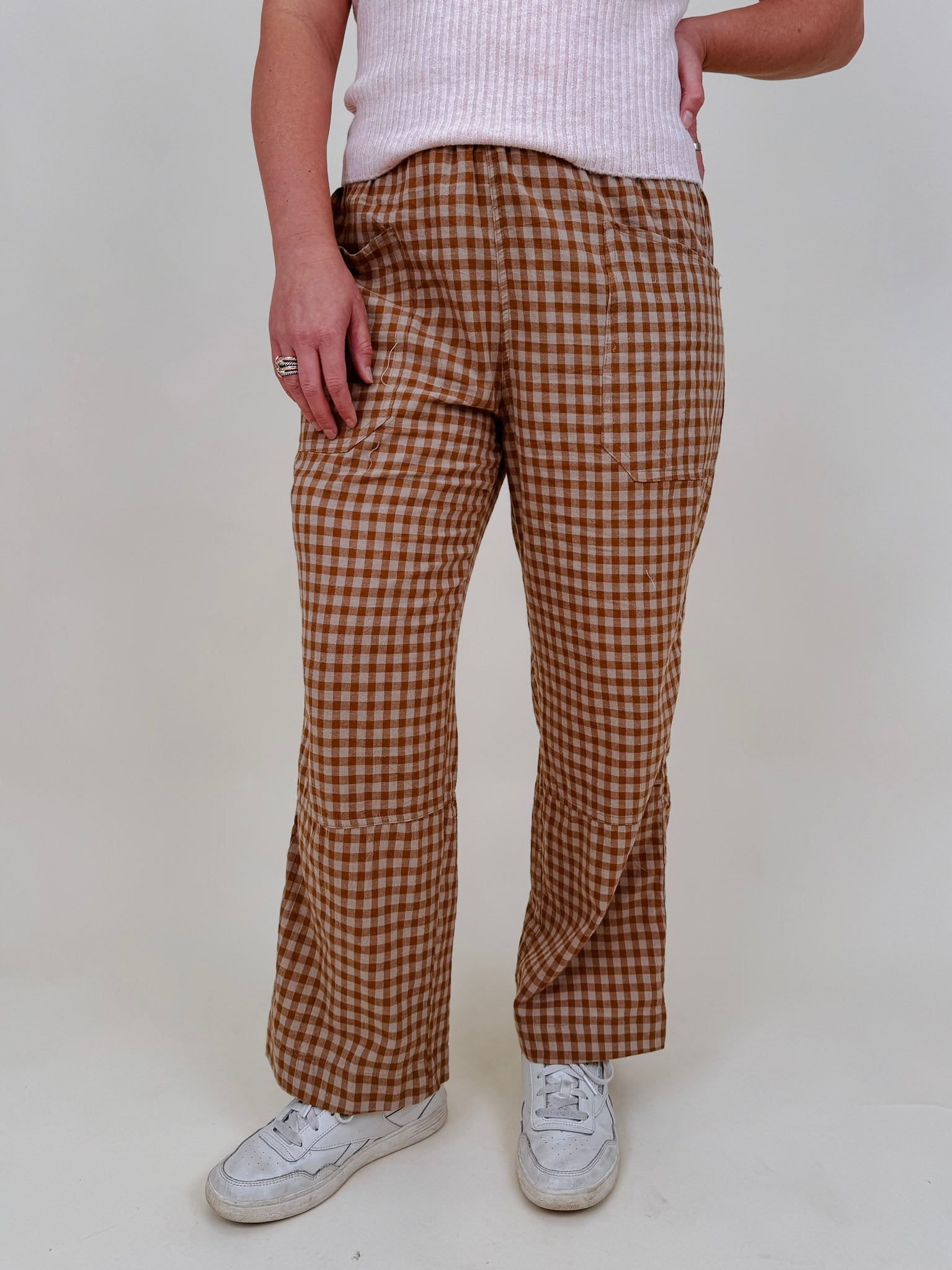 Lizzie Plaid Pants - PAPER DOLL