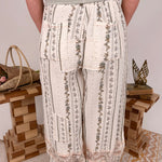 Avery Floral Detail Jogger - PAPER DOLL