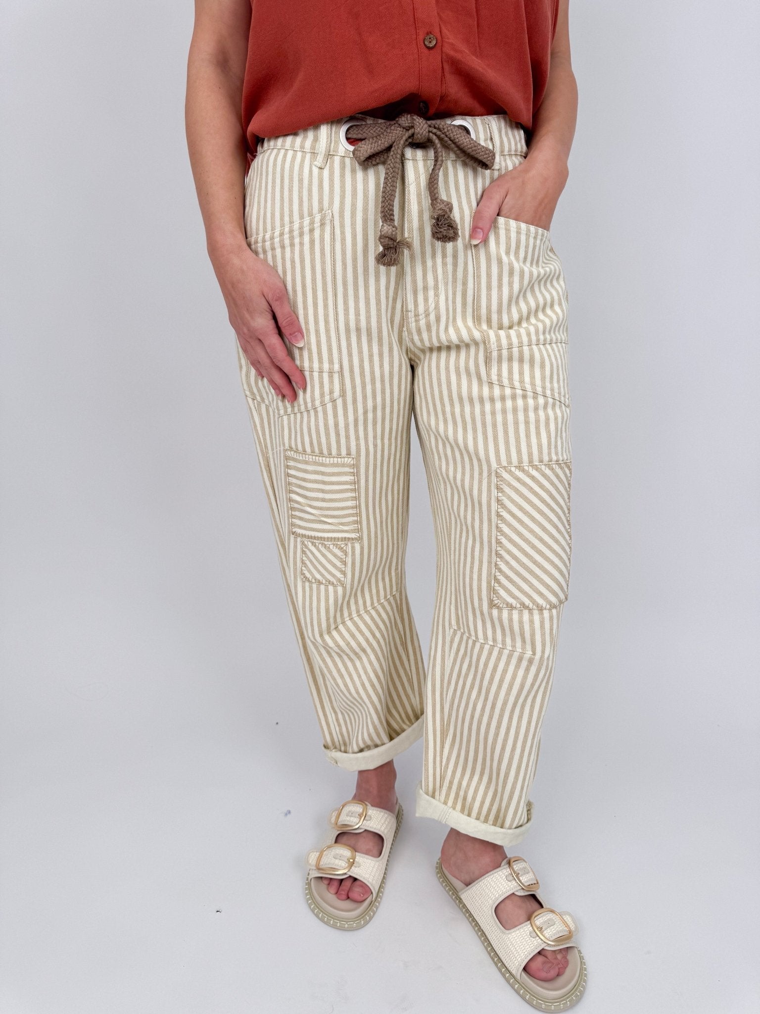 Lena Striped Pant - PAPER DOLL