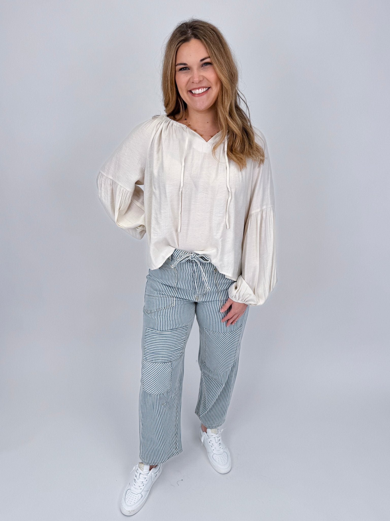 Holly Striped Pant - PAPER DOLL