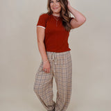 Lake House Plaid Pants - PAPER DOLL