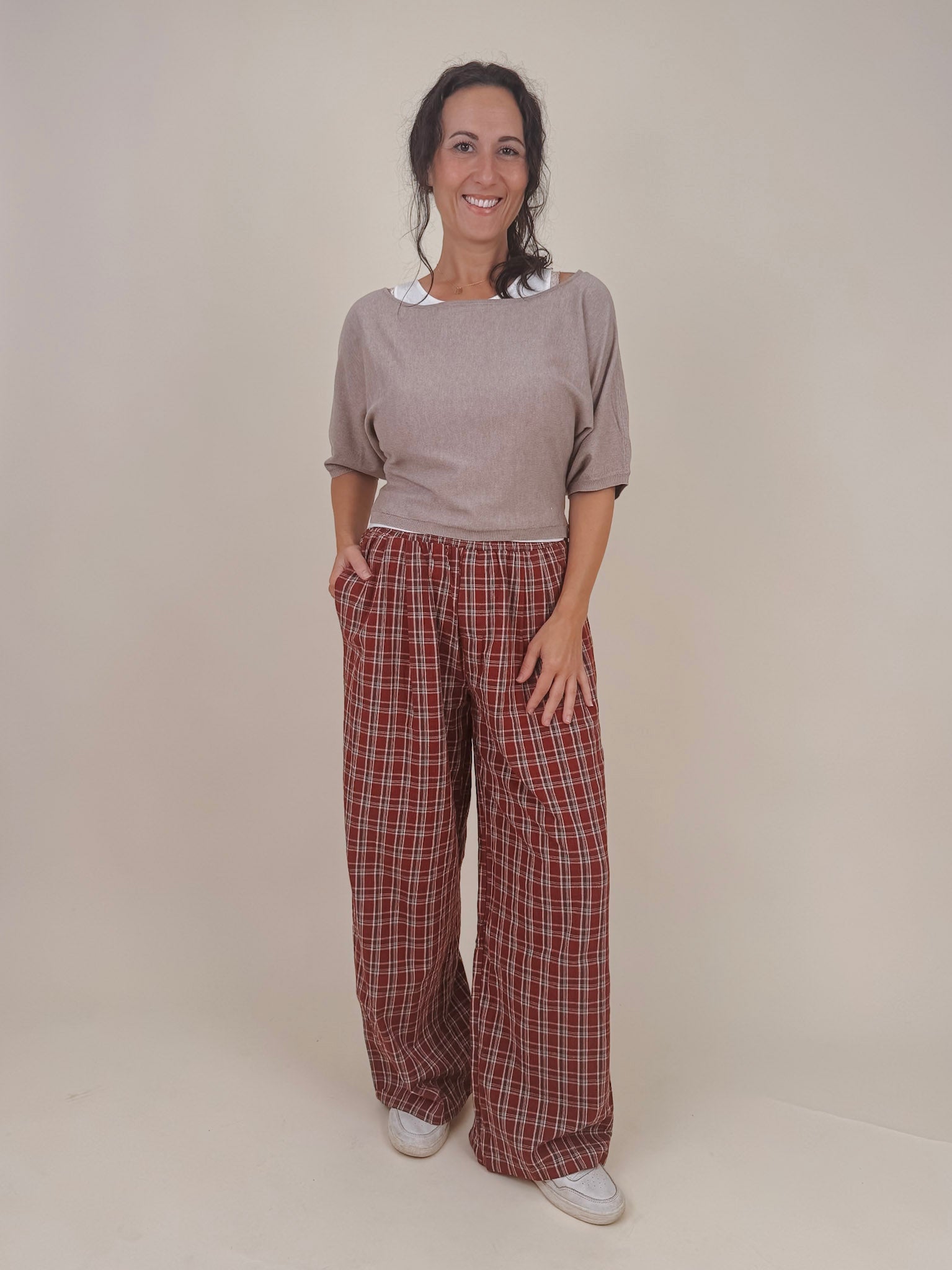 August Plaid Pants - PAPER DOLL
