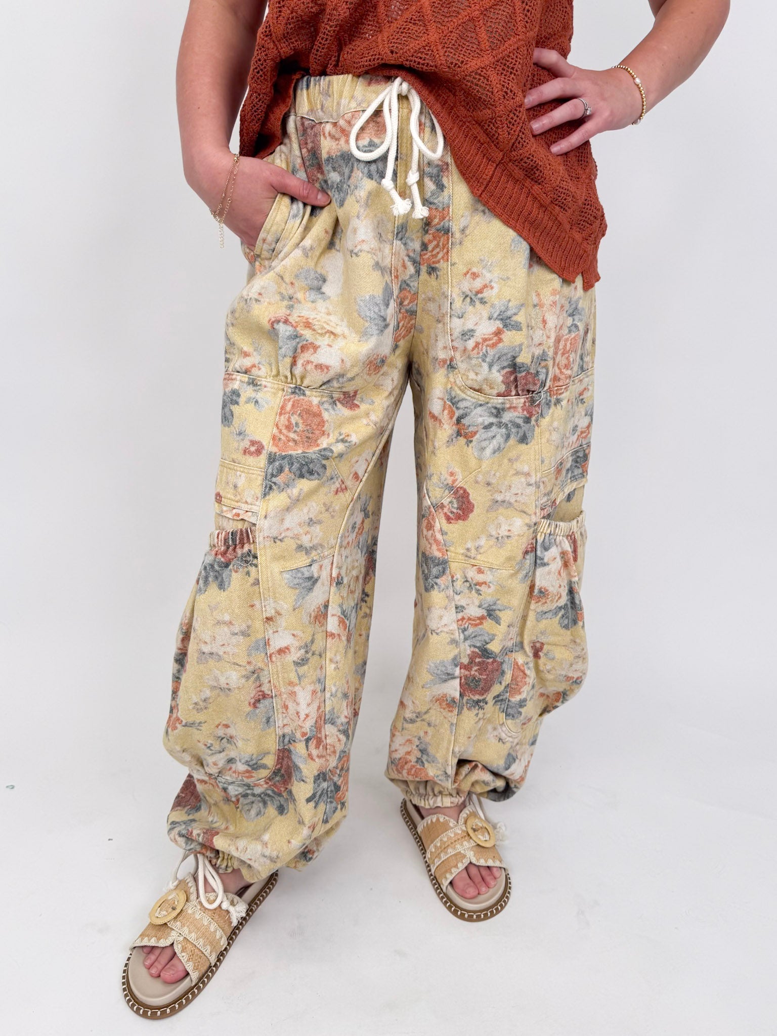 Fiona Floral Pant - PAPER DOLL