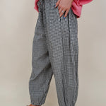 Penelope Plaid Balloon Pants - PAPER DOLL