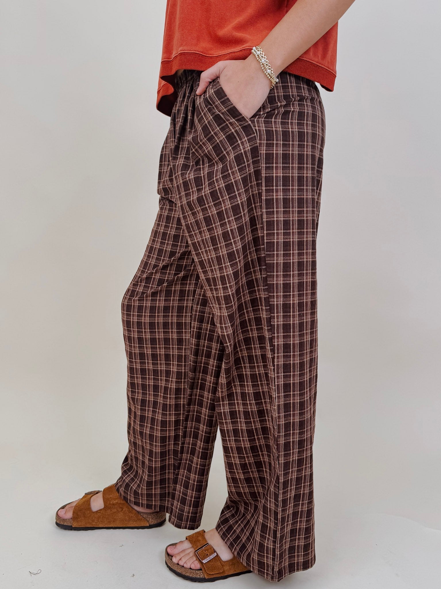 August Plaid Pants - PAPER DOLL