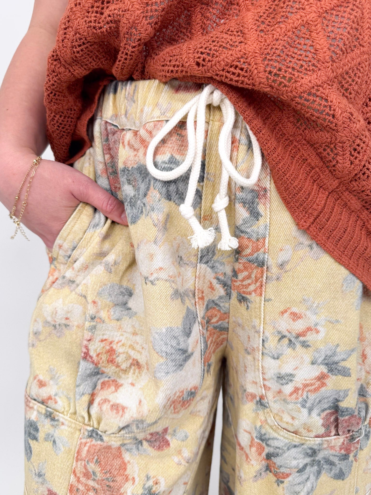Fiona Floral Pant - PAPER DOLL