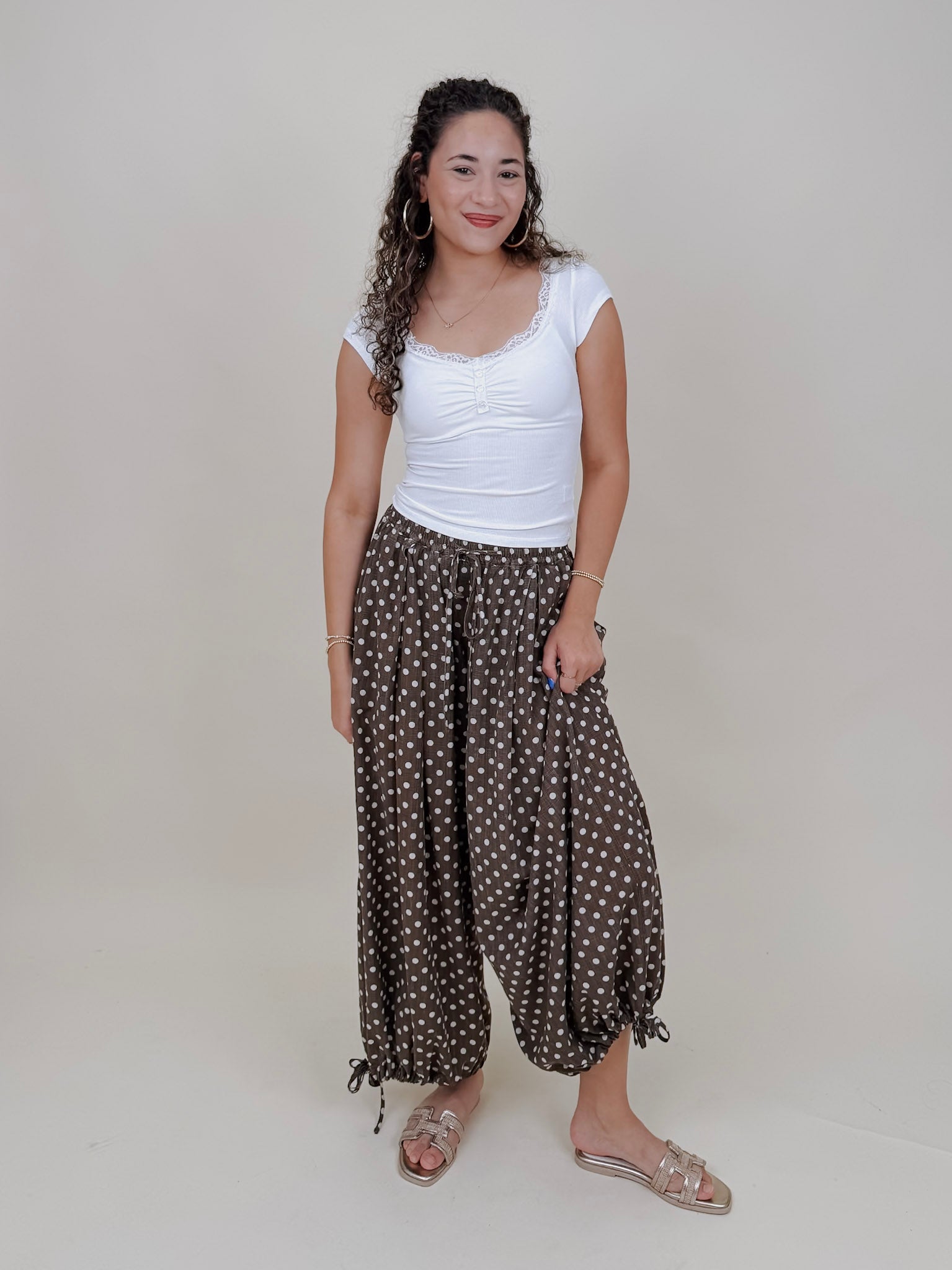 Poking Fun Polka Dot Pant - PAPER DOLL