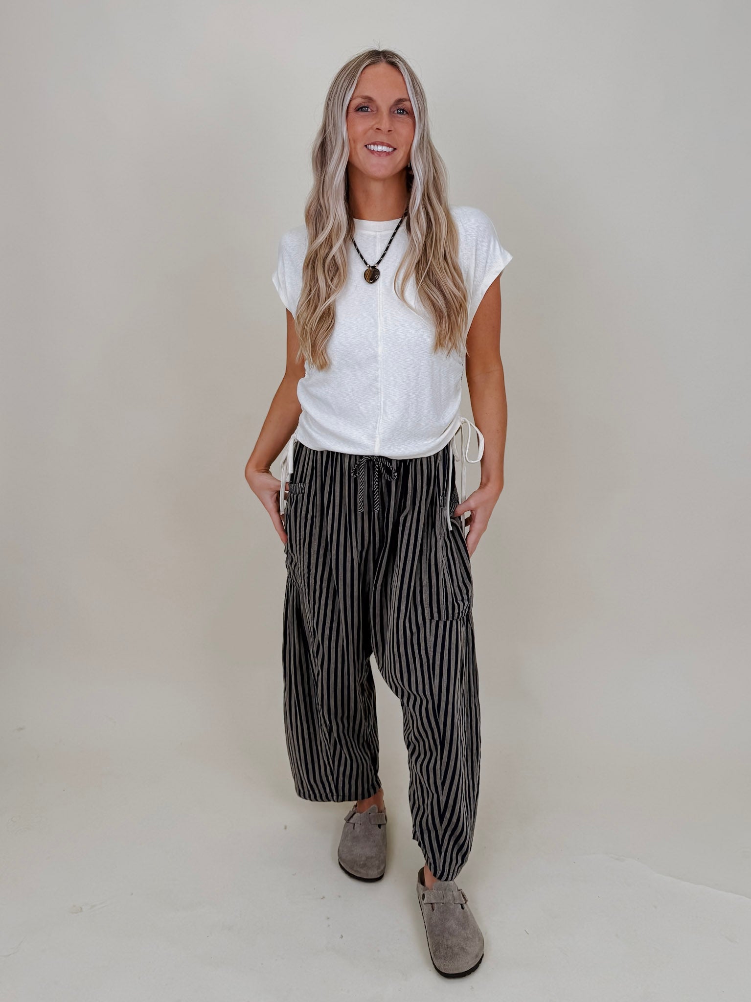Brinley Striped Pants - PAPER DOLL