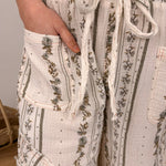 Avery Floral Detail Jogger - PAPER DOLL