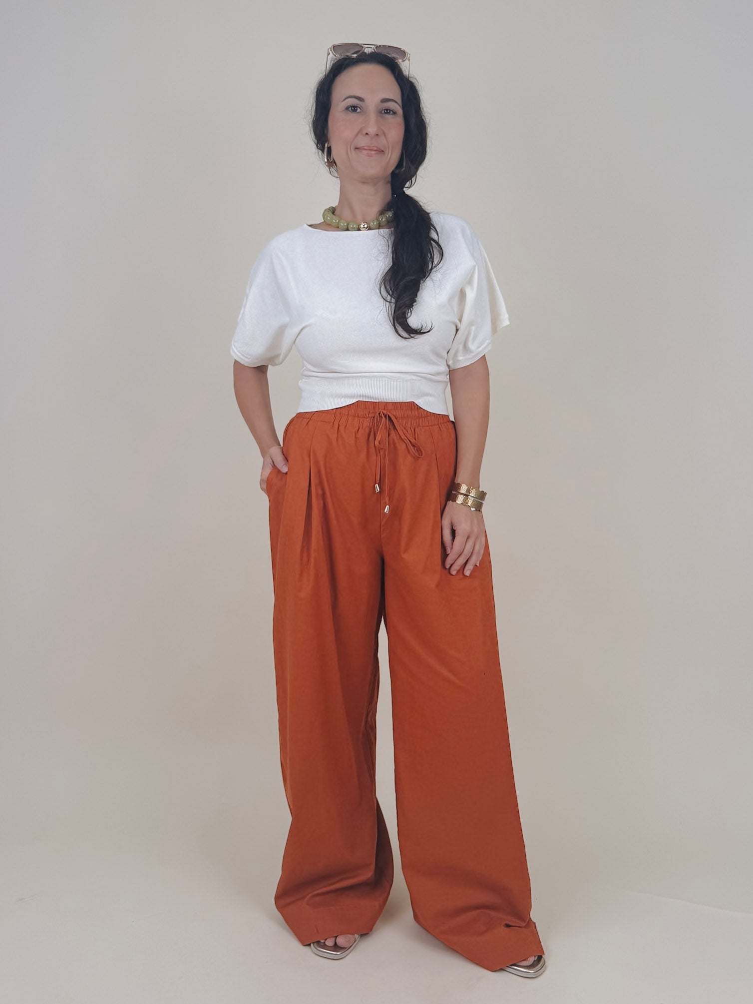 Whitmore Wide Leg Pants - PAPER DOLL