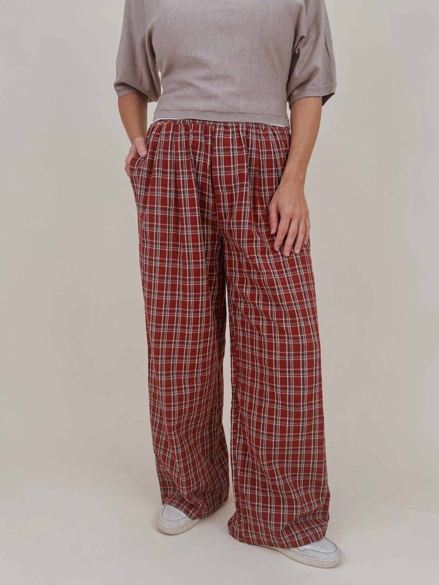 August Plaid Pants - PAPER DOLL