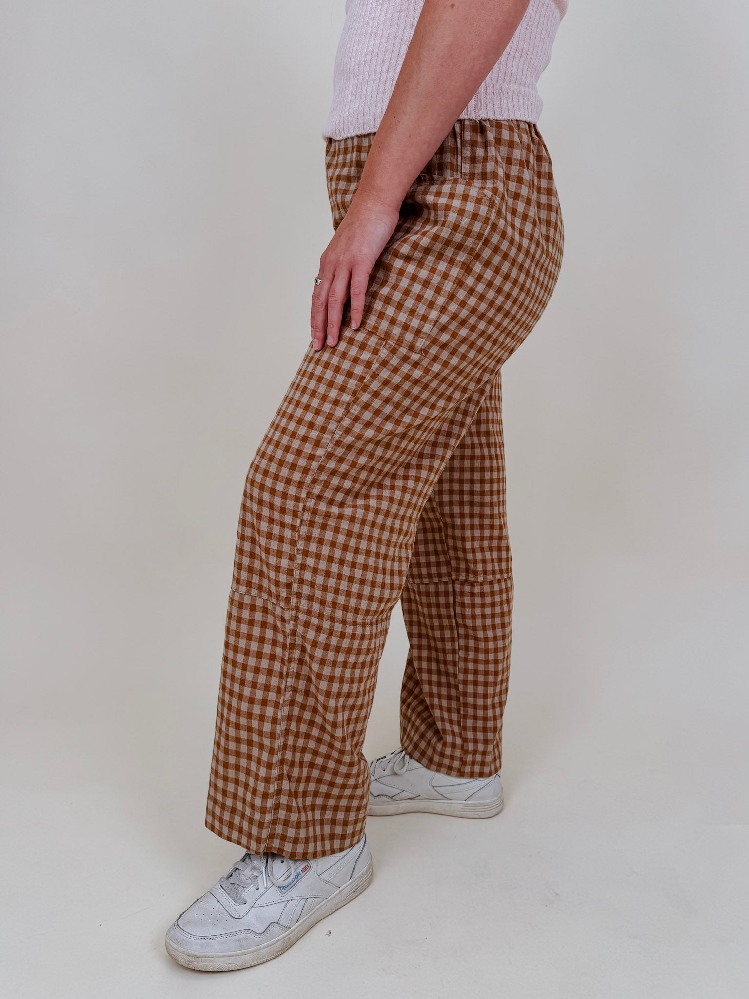 Lizzie Plaid Pants - PAPER DOLL