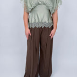 Helena Pleated Trousers - PAPER DOLL