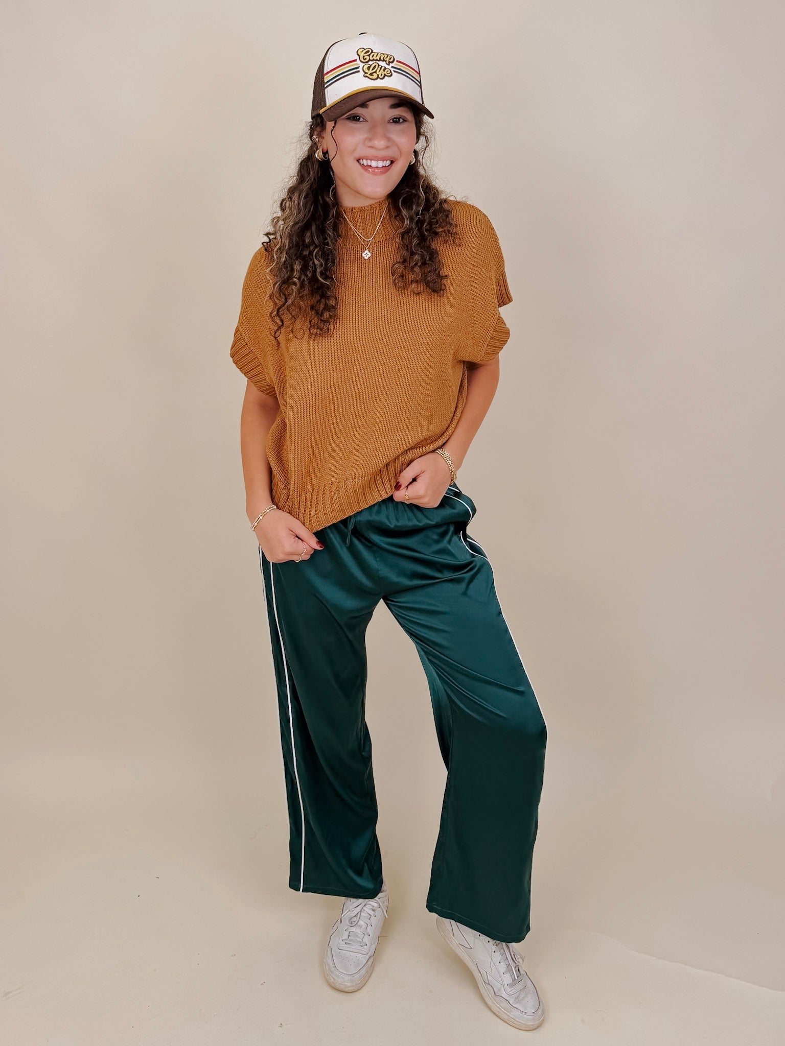 Trina Satin Stripe Pants - PAPER DOLL