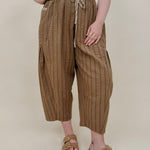 Birdie Textured Pants - PAPER DOLL