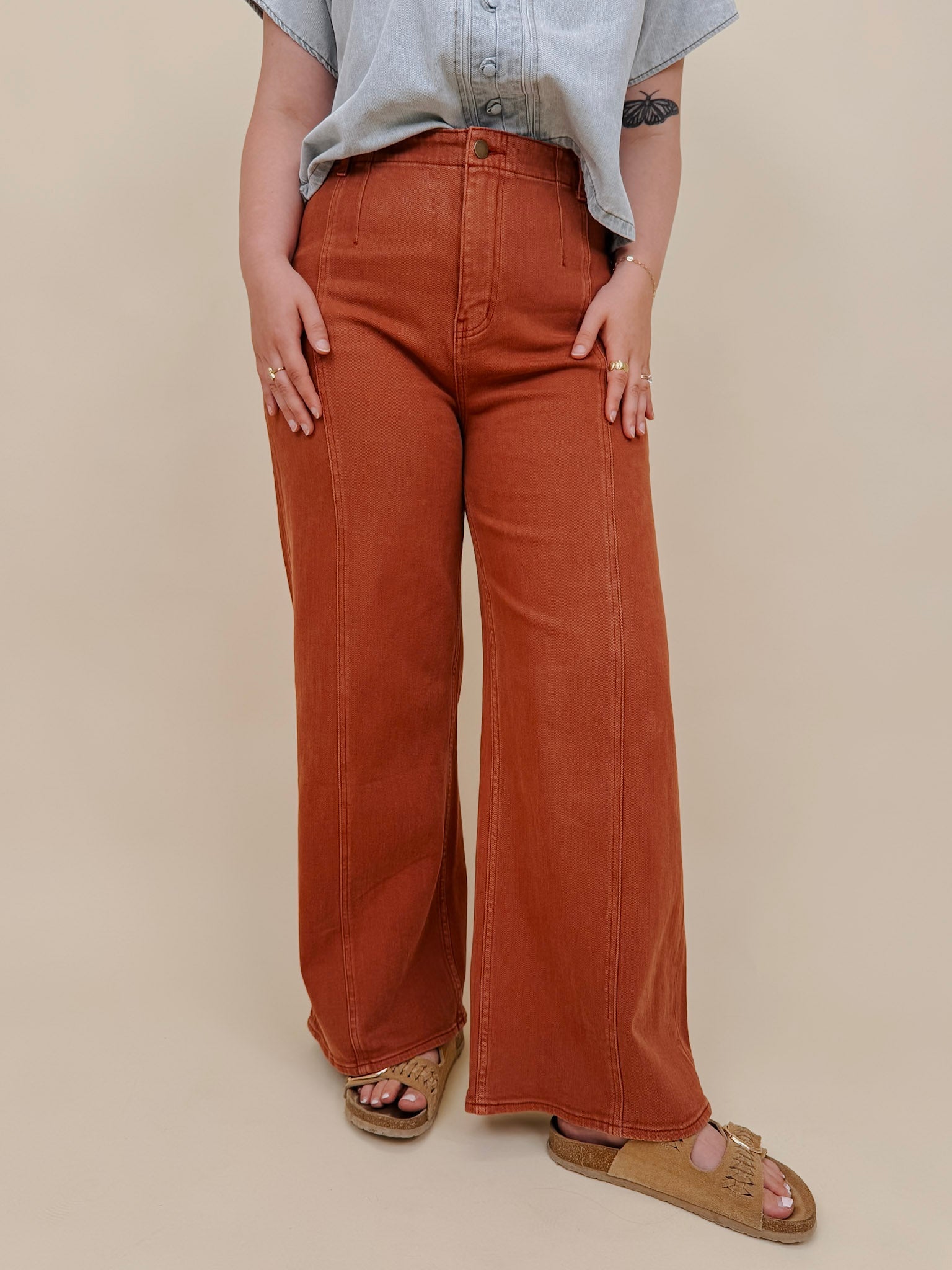 Clothed in Strength Pant - PAPER DOLL