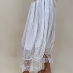 Charlotte Drapery Lace Trim Pants - PAPER DOLL