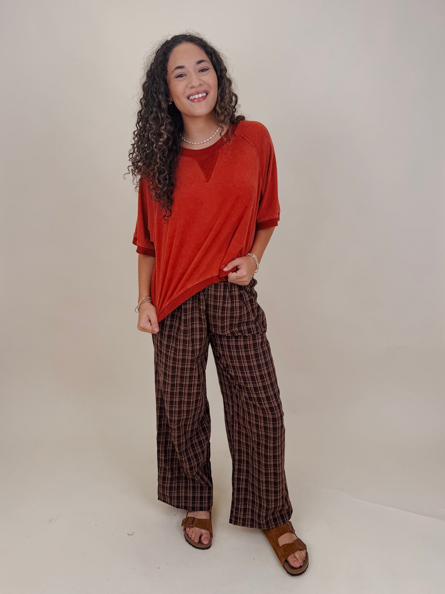 August Plaid Pants - PAPER DOLL