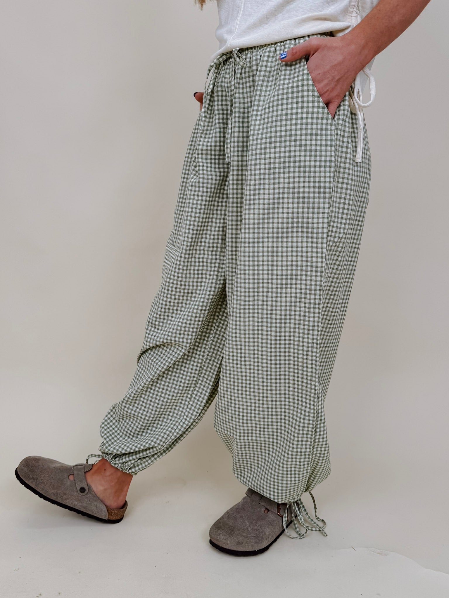 London Gingham Pant - PAPER DOLL