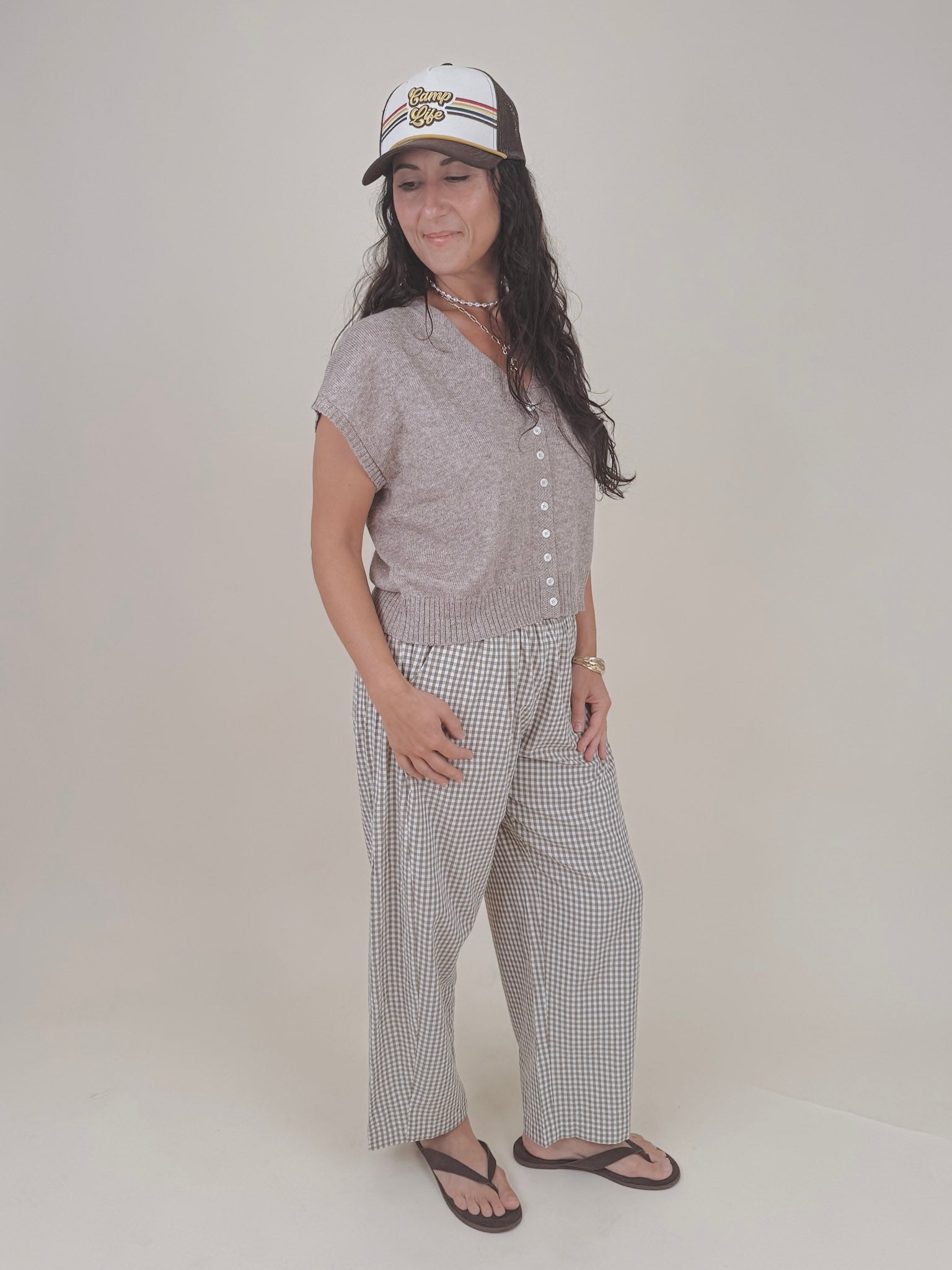 Cape May Gingham Pants - PAPER DOLL