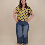Apple of My Eye Denim Pants - PAPER DOLL