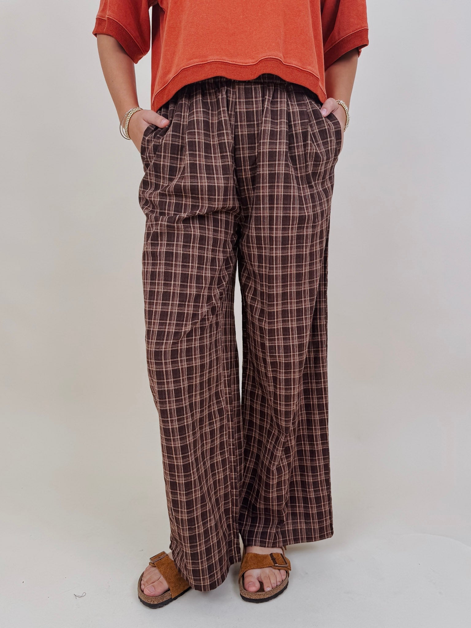 August Plaid Pants - PAPER DOLL