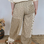 At Every Turn Patchwork Pants - PAPER DOLL