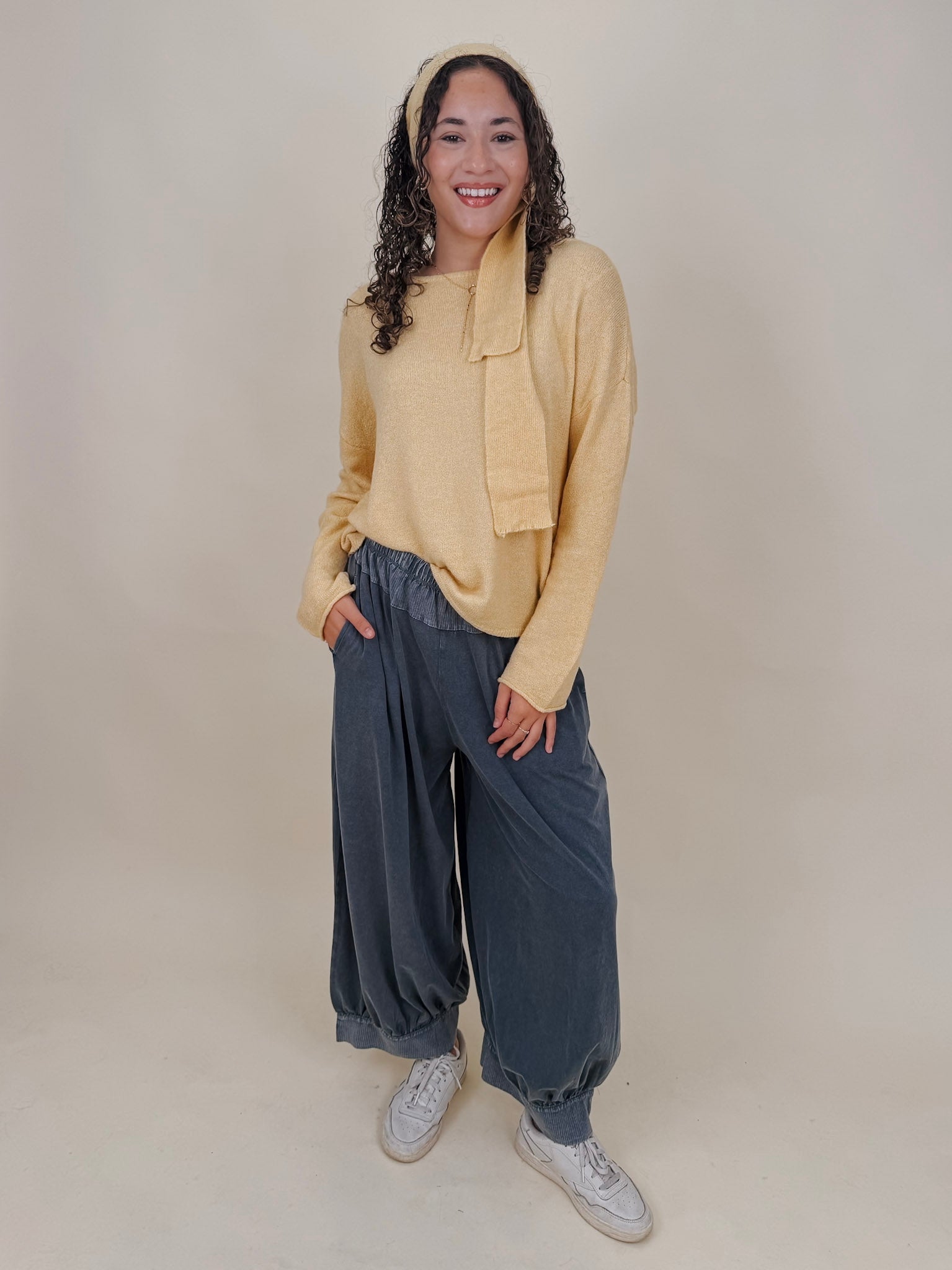 Erin Wide Balloon Pant - PAPER DOLL