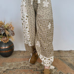 At Every Turn Patchwork Pants - PAPER DOLL