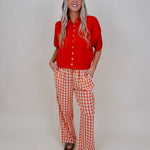 Check Mate Pant - PAPER DOLL